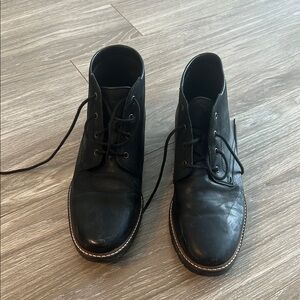 Cole Haan Black Chukka Boots with Smooth Leather